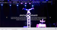 Desktop Screenshot of cirqueindigo.com